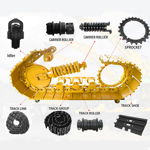Duurzaam complete onderstel voor graafmachines PC200-7 PC210-7 PC200LC-7 PC220LC-7 - Product Image 1