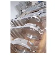 Вакуумный затвор из нержавеющей стали, пневматический клапан скольжения KF CF ISO