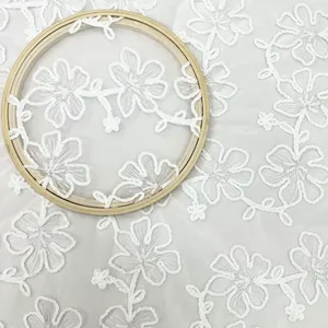Encaje Floral 3D en Espiral con Lentejuelas, Hilo de Algodón Premium, para Vestidos de Noche, <span class=keywords><strong>Aso</strong></span> Ebi, Venta al Por Mayor - Product Image 4