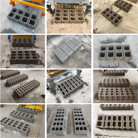 Machine hydraulique de fabrication de blocs de béton QT40-3A pour la production de briques autobloquantes