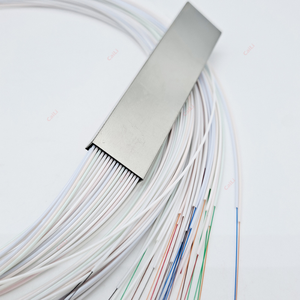 단일 미니 블록 광학 PLC 분배기 커넥터 케이블 0.9mm 베어 섬유 분배기 1x2 1x4 1x8 <span class=keywords><strong>2</strong></span>,4 포트 광섬유 장비 - Product Image 3