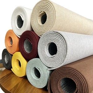 Luce di lusso ispessita di lino tessuto <span class=keywords><strong>da</strong></span> <span class=keywords><strong>parete</strong></span> geometrico TV morbido soggiorno asilo carta <span class=keywords><strong>da</strong></span> parati <span class=keywords><strong>adesivi</strong></span> murali - Product Image 5