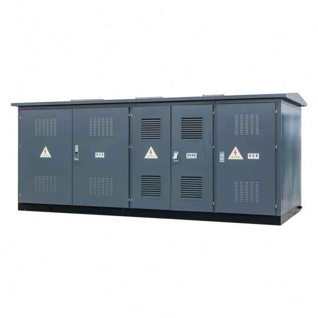 Industrial 20KV Package Substation Transformer ISO9001 Certified 50/60Hz Copper/Aluminium 400KVA-4000KVA European-style IP68