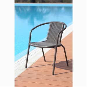 Youya-كرسي طاولة ورائد تجاري مع مظلة لغرفة خارجية, مجموعة حديقة 5 قطع للحديقة والفناء - Product Image 5