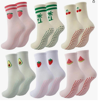 Chaussettes de Pilates antidérapantes en silicone respirantes pour Reformer et studio de yoga – Offre spéciale