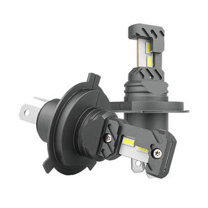 Fanless H4 Hi basso tutto in uno Xenon hid LED fari 30W Auto Led lampadine sistema di illuminazione 6500K Cool bianco accessori Auto - Product Image 2