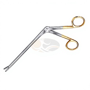 JACKBILLY High Quality Stainless Steel Manual Intervertebral Disc Rongeur 45 Degree Angle 3X10mm <b>Bite</b> 6 Inch Shaft - Product Image 1