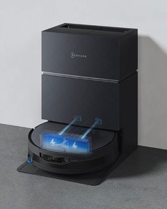 Aspirateur robot ECOVACS avec vidage automatique des débris et navigation LDS Slam pour balayer et nettoyer - Product Image 3