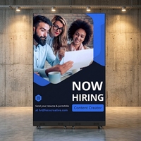 Écran d'affichage numérique LED haute résolution pliable pour panneau publicitaire