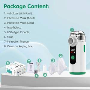 <span class=keywords><strong>Nebulizer</strong></span> Digital Fitconn, <span class=keywords><strong>Nebulizer</strong></span> Mesh Mini Portabel Isi Ulang untuk Dewasa dan Anak-Anak - Product Image 6