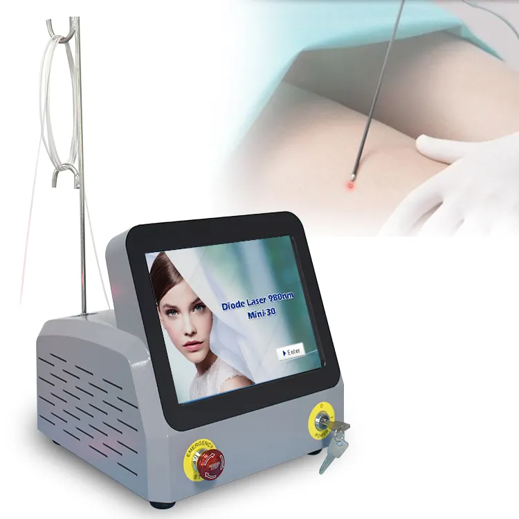 Professional Medical beauty diode laser instrument 980nm laser fat melting liposuction machine