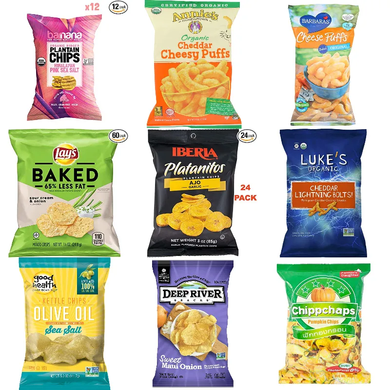 Stikstof Cassave Bananenchips Aardappelchip Verpakkingsmachine Weegbree Chips Plastic Zak Verpakkingsmachine