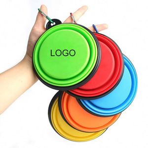 Customized Foldable Pet Bowl Portable Lightweight <b>Dog</b> <b>Drinking</b> Tray for Outdoor Promotional Gifts - Product Image 2