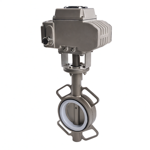 Válvula de Mariposa Eléctrica COVNA con Actuador Eléctrico Modulante de 24 VCC, de Acero Inoxidable y PTFE, con Reducción de Aranceles - Product Image 5