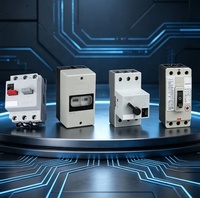 Disjoncteur de protection moteur DZ108-20/32/63 MPCB, protection contre les surcharges et les courts-circuits, montage sur rail DIN, interrupteur de protection moteur