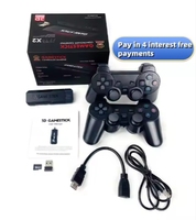 Konsol Game 64G Simulator TV Android, konsol Game profesional X2, definisi tinggi 3D Video Game Retro