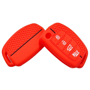 Étui de <span class=keywords><strong>clé</strong></span> en silicone pour <span class=keywords><strong>Hyundai</strong></span> Ix35 IX45 IX25 I10 I20 <span class=keywords><strong>I30</strong></span> HB20 Sonata Verna Solaris Santa Elantra Mistra Creta Tucson - Product Image 4