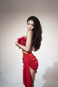 Abito da <span class=keywords><strong>sera</strong></span> <span class=keywords><strong>rosso</strong></span> fiore sexy per le donne vestito da <span class=keywords><strong>sera</strong></span> strass <span class=keywords><strong>abbigliamento</strong></span> all'ingrosso per le donne - Product Image 4