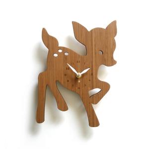 Horloge murale hibou, décoration de chambre d'enfant, bois unique - Product Image 3