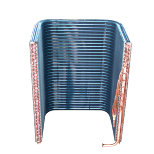 Di alta qualità condensatore evaporatore scambiatore di calore di refrigerazione tubo di rame automatico alette in alluminio piastra pompa <span class=keywords><strong>motore</strong></span> - Product Image 2