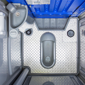 Vente en gros de toilettes publiques urbaines automatiques autonettoyantes en plastique pour le <span class=keywords><strong>camping</strong></span>, toilettes portables pliables d'extérieur - Product Image 4