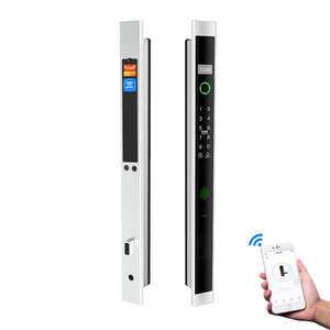 Đầy đủ tự động thông minh vân tay khóa cửa với máy ảnh điện thoại thông minh điều khiển từ xa vân tay thông minh khóa cửa - Product Image 1