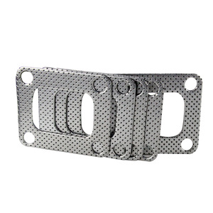Juego de 5 Juntas de Admisión de Aluminio Poyracing para Turbo T2 T25 T28, Color Plateado - Product Image 2