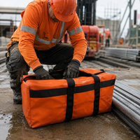Bolsa Impermeable Resistente con Material de Lona Recubierta de PVC, Fabricación OEM/ODM, Almacenamiento Profesional para Mercancías Pesadas