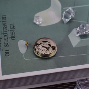 Mouvement de montre squelette tourbillon de luxe Zhongsen avec remontage manuel, logo OEM SZ4008, mouvement de montre tourbillon noir - Product Image 3