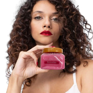 Gommage Au Sucre Et <span class=keywords><strong>Karite</strong></span> Corps Gommage Peau Lisse Anti Acné Blanchissant Exfoliant Polonais Nettoyage En Profondeur African Gommage Corps - Product Image 1