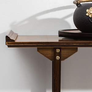 Yeni çin tarzı Modern Minimalist katı ahşap uzun konsol masa tütsü masa ev tanrı servet sunak sunan - Product Image 4