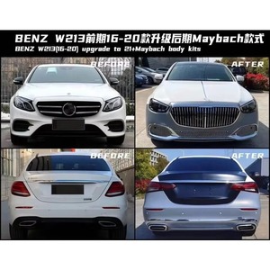 Parachoques Delantero y Trasero de Alta Calidad con Rejilla para Clase E W213 2015-2020, Kit de Carrocería <span class=keywords><strong>Maybach</strong></span>, 100% Compatible - Product Image 3