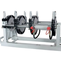 Machine de soudage par fusion bout à bout pour tuyaux HAISHA 75mm 90mm 110mm 160mm HSX6-200, hydraulique professionnelle 63-200mm, 60Hz CE, OEM