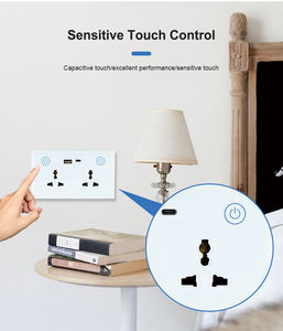 Prises murales et interrupteurs intelligents universels Wifi TY-SS-147 Tuya SMARSECUR pour maison connectée - Product Image 2