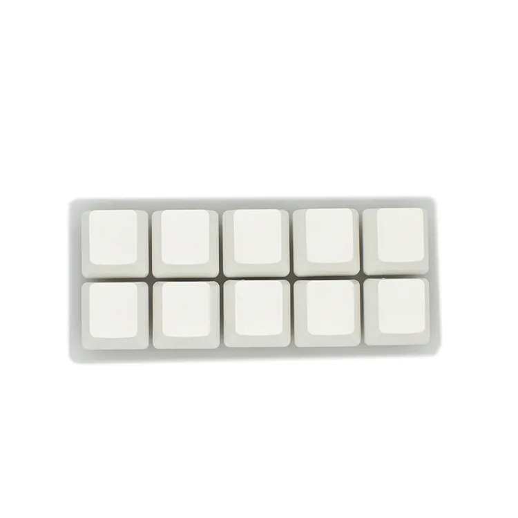 DIY Programmable Mekanis Keyboard 10 Tombol Makro Keypad Biru/Merah untuk Aktivitas Yang Dilakukan Sendiri Pemrograman USB Shortcut Outemu Hot Swap OSU