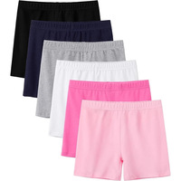 Nouveaux Leggings et Shorts de Sécurité en Coton Tricoté pour Filles, Bébés et Tout-Petits, Pantalons de Cyclisme et de Danse avec Ceinture Élastique