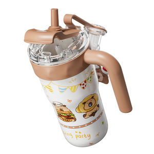 Termo al vacío de bebida doble de acero inoxidable 316 de gran capacidad flor de cerezo Panda Dile Bell diseño clásico para agua al aire libre - Product Image 4