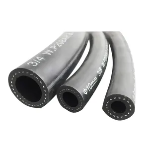 SAE J517 100R6 Fiber reinforced rubber covered hydraulic hose