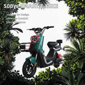 Venta al por mayor ciclomotor eléctrico de 500W <span class=keywords><strong>para</strong></span> adultos de largo alcance extraíble 60V batería 3 velocidades Bicicleta electrónica digital marco de acero China - Product Image 2