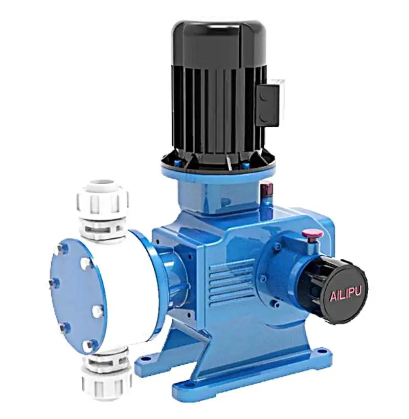 JZM-D Series Chemical Feeder Pump Acid Ph Chlorine Dosing Pump Electric Diaphragm Pump with Strong Wooden Package DN25 Mm