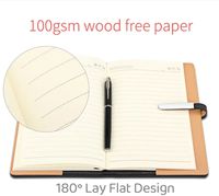 Usine directe A5 Notebook fiole à vide 32G clé USB porte-clés Power Bank stylo-coffret cadeau d'affaires