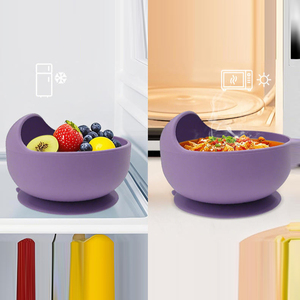 Tazón de Silicona Antideslizante para Bebé, Venta al Por Mayor, Libre de BPA, con Ventosa, Vajilla para Niños Pequeños, Plato para la Hora de Comer, Regalo para Bebés - Product Image 4