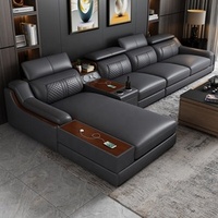 Juego de Sofás de Lujo para Sala de Estar, Moderno, con Muebles para Sala de Estar, Sofá Seccional Reclinable de 3 Piezas en Color Blanco para Sala de Estar