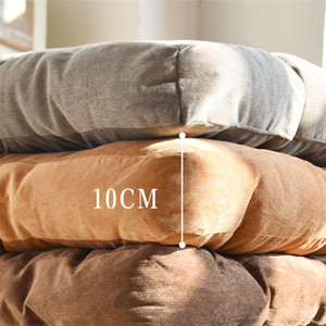 Nhung Kẻ Tatami Sang Trọng Dày Lên Sàn Ghế Ngồi Đệm Ban Công Yoga Ghế Đệm - Product Image 4