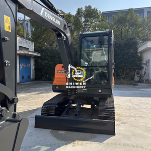 รถขุดขนาดเล็กใหม่เอี่ยมปี 2026 รุ่น Develon DX60 เครื่องยนต์ HYUNDAI ความจุบุ้งกี๋ 0.25 ลูกบาศก์เมตร ผลิตในเกาหลี ขายดีสำหรับงานเหมือง - Product Image 5