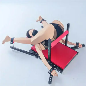 Spotgoedjes slavenbevestigingsframe geforceerde beenstreters bindend geforceerd fixatieframe BDSM knielinstrumenten sekspositiemeubilair - Product Image 2