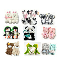 En gros, Peluche Ourson 8 pouces, Coque de Peluche Vierge, Coque de Jouet en Peluche Non Rembourrée, Coque Vierge pour Animaux en Peluche Personnalisés pour Bricolage et Fabrication de Jouets