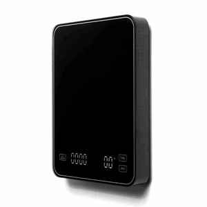 Balance à café numérique haute précision 0,1 g pour espresso et pour-over, avec plateau en verre de 4 mm, balance de cuisine intelligente, sourcing transfrontalier, vente en gros - Product Image 1