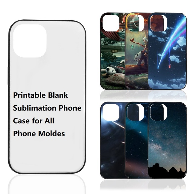 Anti-Slip Printable DIY Custom Sublimation Blank Phone Case With Aluminum Sheet for iPhone 16 Samsung TECNO INEINIX OPPO ITEL