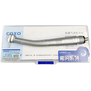 COXO-pieza de mano de laboratorio CX207-W, 2 agujeros/4 agujeros, 3 pulverizadores de aire, Dental, alta velocidad - Product Image 1